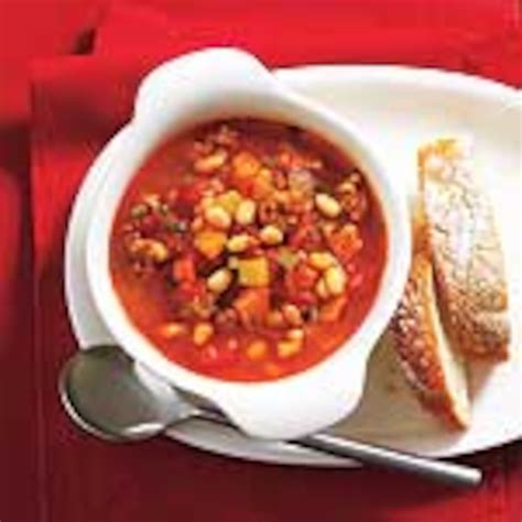 hearty-tomato-sausage-and-bean-soup-canadian-living image
