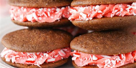 best-candy-cane-cookie-sandwiches-recipe-delish image