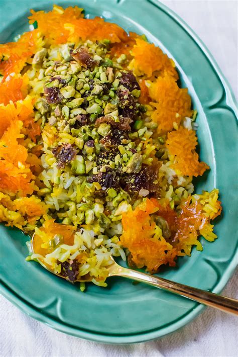 persian-rice-with-dates-pistachios-and-cardamom image