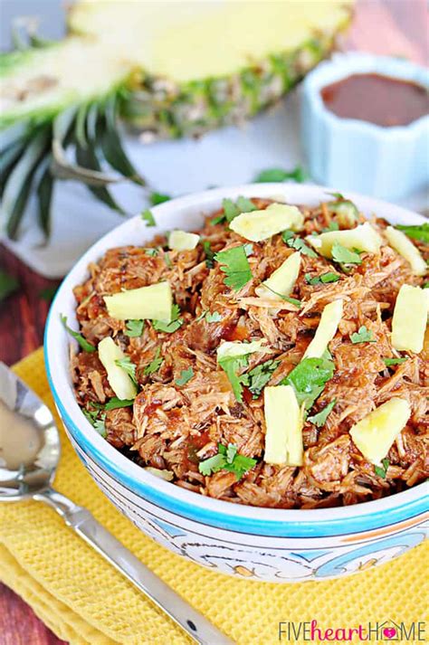 slow-cooker-pineapple-pulled-pork-with-pineapple-bbq image
