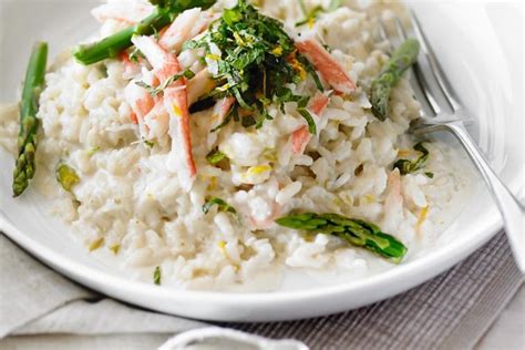 asparagus-and-crab-risotto-canadian-goodness image