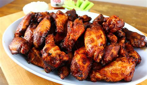 smoked-hot-wings-recipe-perfect-football-food image