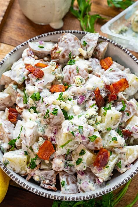 blue-cheese-and-bacon-potato-salad-closet-cooking image