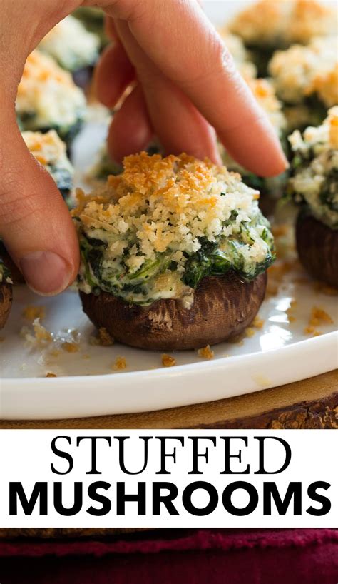 stuffed-mushrooms-with-spinach-and-cheese-cooking image