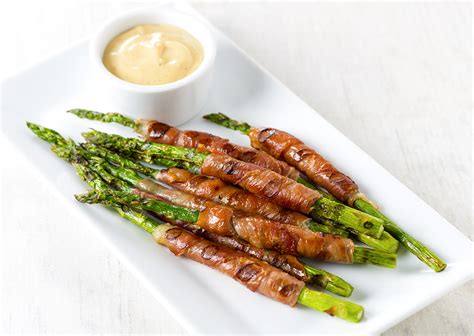 prosciutto-wrapped-asparagus-with-dijon-dipping-sauce image