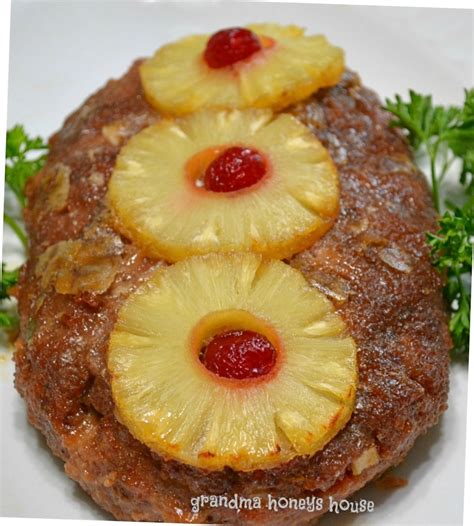 ham-loaf-with-brown-sugar-glaze-grandma image