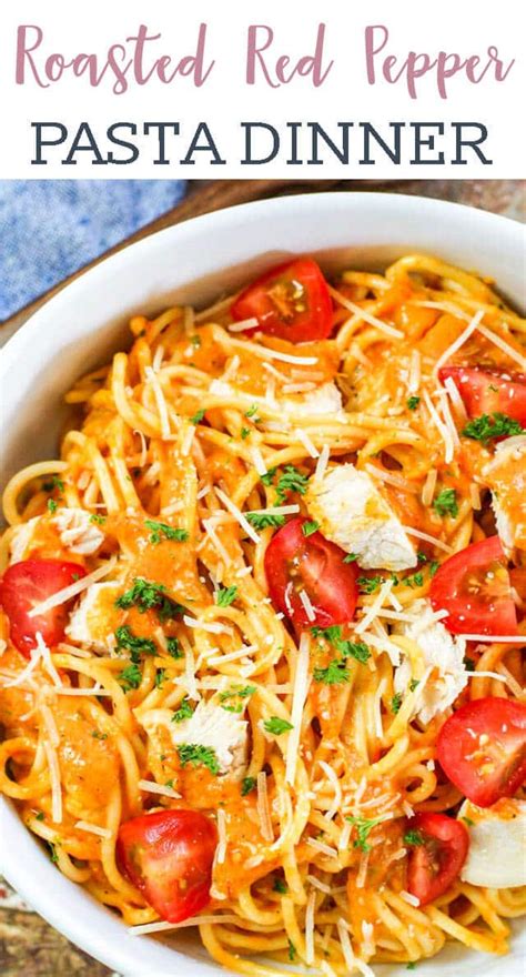 roasted-pepper-pasta-sauce-easy-homemade-creamy image