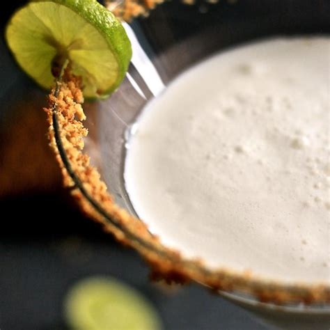 key-lime-pie-martini-with-coconut-rum-and-vanilla-vodka image