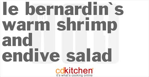 le-bernardins-warm-shrimp-and-endive-salad image