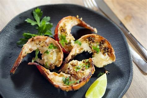 grilled-lobster-tails-with-garlic-butter image