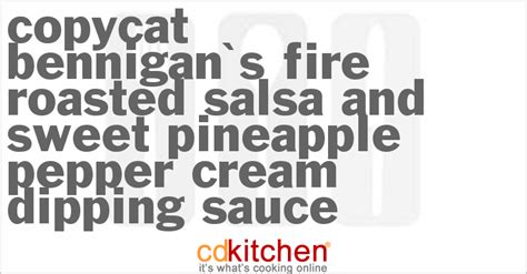 bennigans-fire-roasted-salsa-and-sweet-pineapple image
