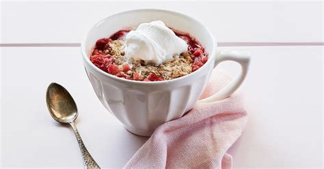 microwavable-strawberry-cobbler-in-a-mug-recipe-purewow image
