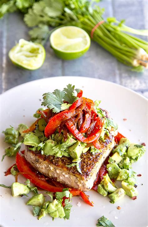 mexican-tuna-steak-with-avocado-salsa-paleo-whole30 image