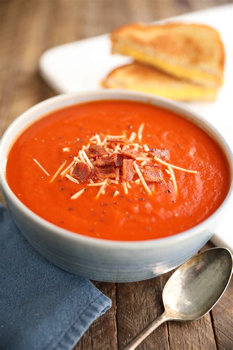 easy-tomato-soup-with-bacon-southern-bite image