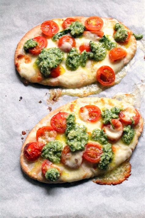 caprese-pesto-pita-pizzas-happy-veggie-kitchen image