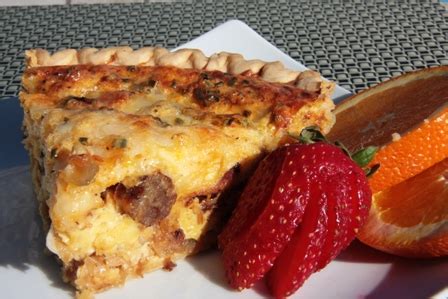 sausage-cheese-and-caramelized-onion-quiche-tasty image