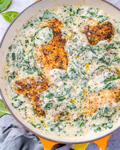 creamy-chicken-spinach-healthy-fitness-meals image
