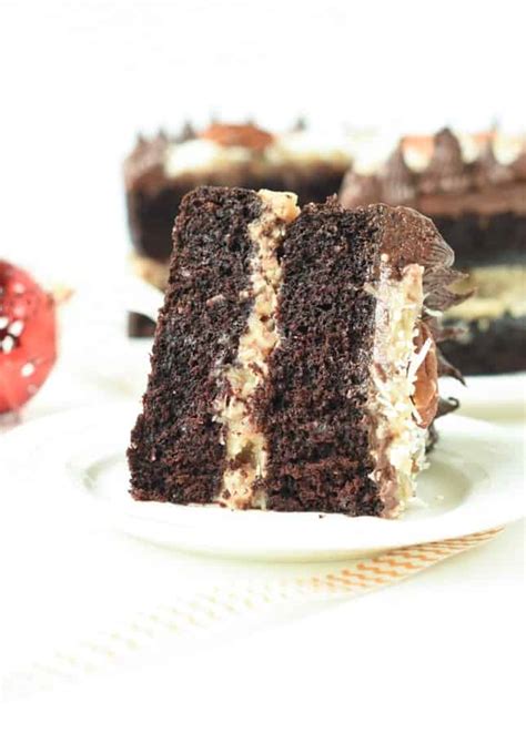 vegan-german-chocolate-cake-with-caramel-pecan-frosting image