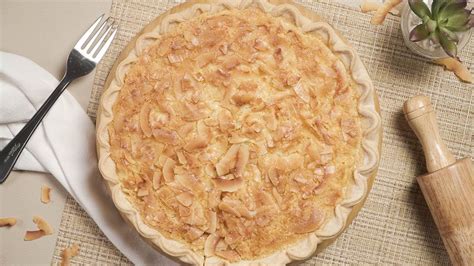 light-and-filling-buttermilk-coconut-pie image