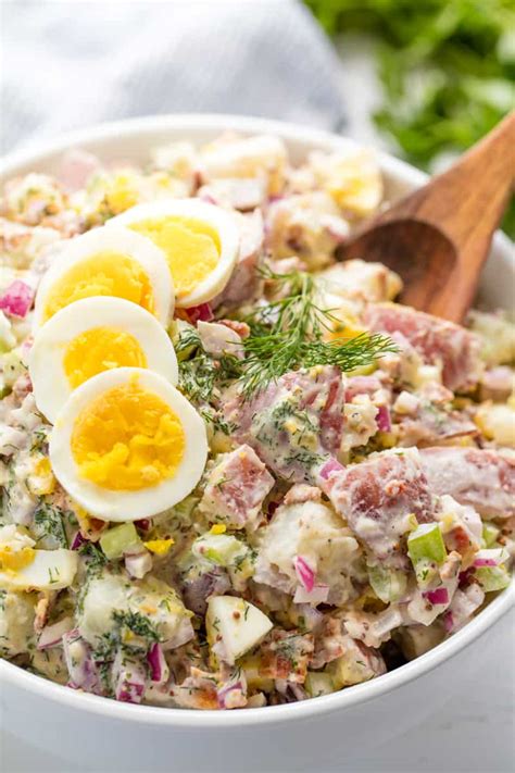 moms-creamy-potato-salad-the-stay-at-home-chef image