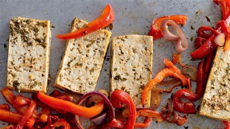 citrus-marinated-tofu-with-onions-and-peppers image