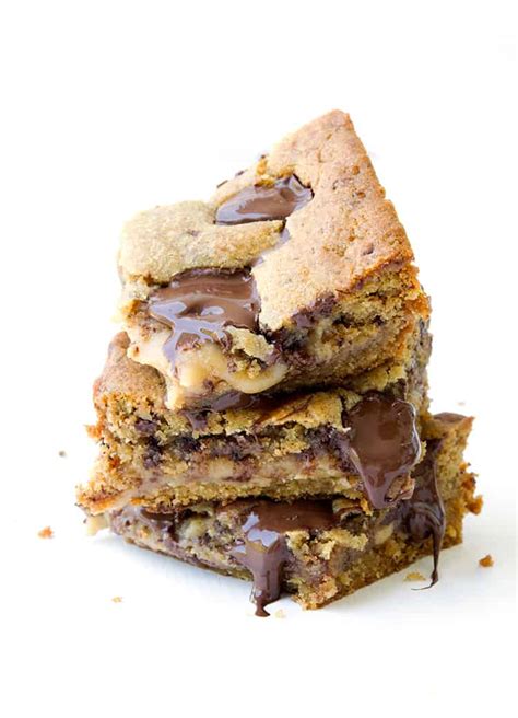 caramel-stuffed-chocolate-chip-cookie-bars-sweetest image