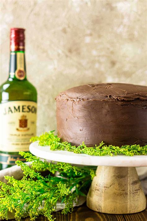 irish-whiskey-chocolate-cake-with-baileys-mousse image