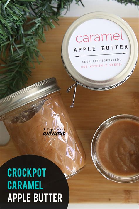 crockpot-caramel-apple-butter-easy-diy-gift-idea image