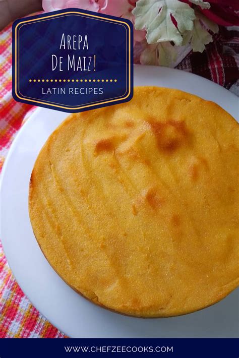 arepa-dulce-de-maiz-torta-dominicana-chef-zee image