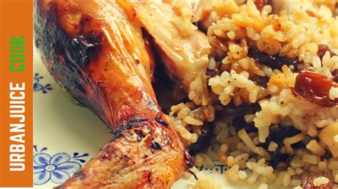 whole-roast-chicken-with-rice-stuffing-recipe-youtube image