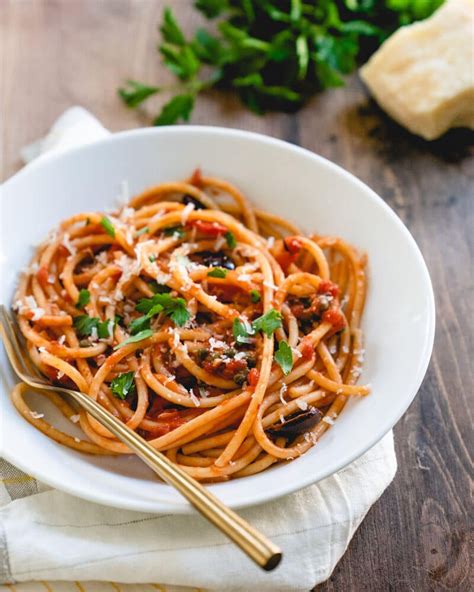 easy-pasta-puttanesca-recipe-a-couple-cooks image