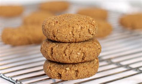 spiced-ginger-molasses-cookies-with-almond-meal image