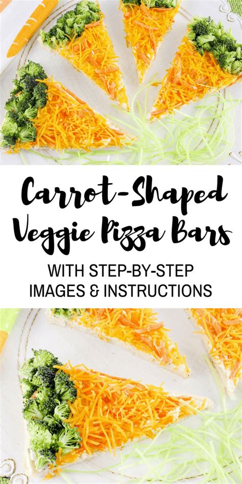 carrot-shaped-veggie-pizza-bars-easter-recipe-for-kids image