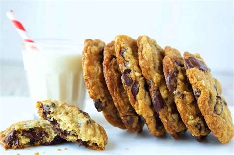 chocolate-chip-oatmeal-cookies-recipe-king-arthur image