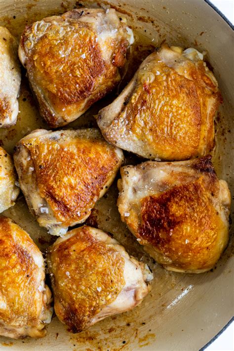 crispy-chicken-thighs-with-caper-sauce-simply-delicious image