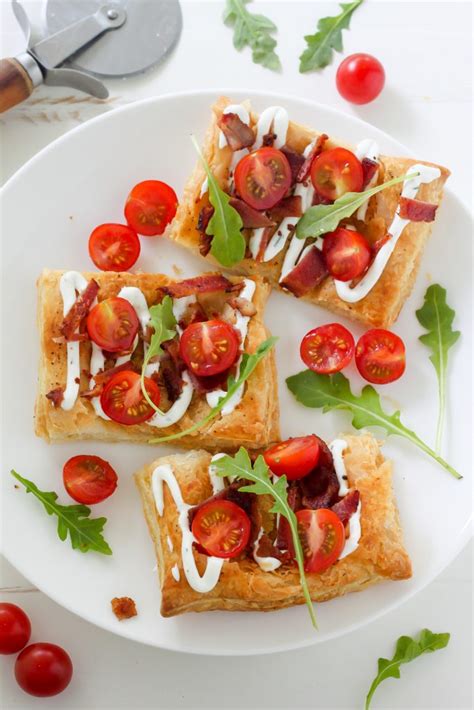 20-minute-blt-puffed-pastry-pizza-baker-by-nature image