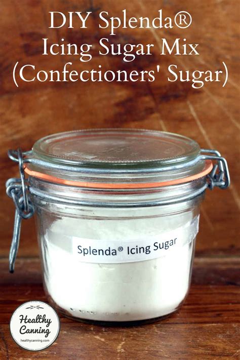 splenda-icing-sugar-mix-diy-healthy-canning image