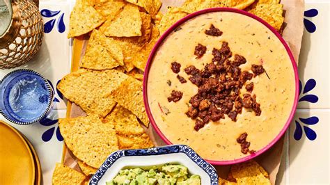 melted-queso-with-chorizo-recipe-southern-living image