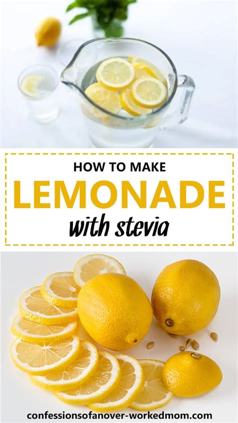 how-to-make-lemonade-with-stevia-confessions-of image