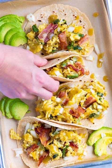 easy-breakfast-tacos-with-potatoes-and-peppers-inspired image