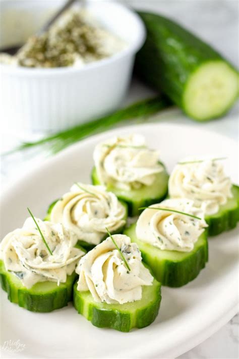 easy-cucumber-slices-with-herb-garlic-cheese image