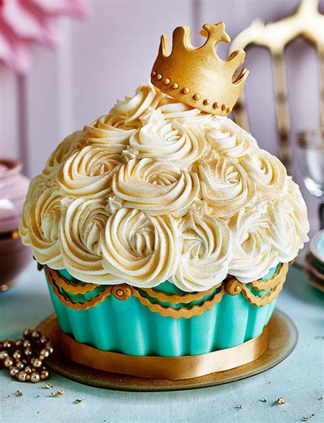 goodness-gracious-giant-cupcake-sainsburys-magazine image