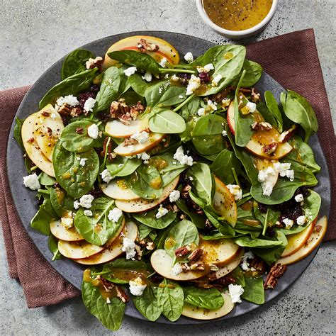 apple-cranberry-spinach-salad-with-goat-cheese image