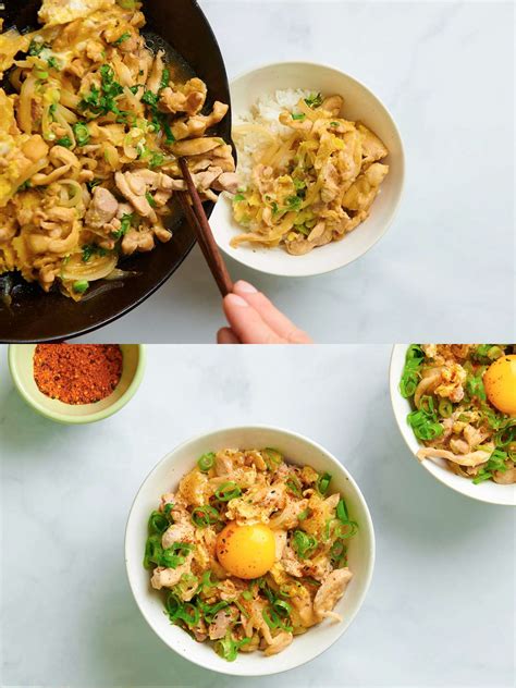 oyakodon-japanese-chicken-and-egg-rice-bowl-recipe-serious image