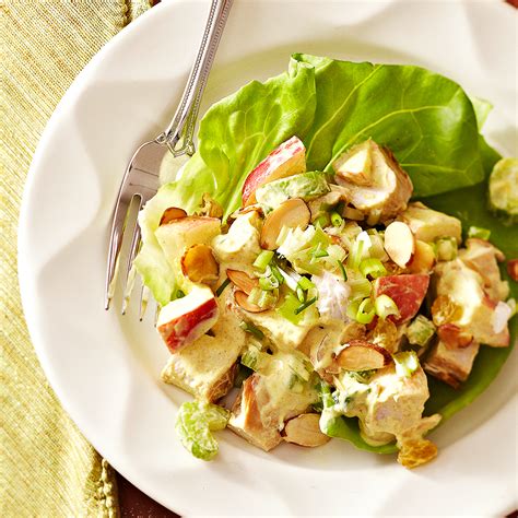 curried-chicken-salad-with-fruit-recipe-eatingwell image