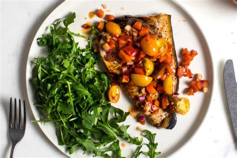 best-grilled-swordfish-with-fresh-tomato-herb-salsa image