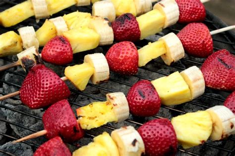 grilled-fruit-kabobs-with-brown-sugar-whipped-cream image