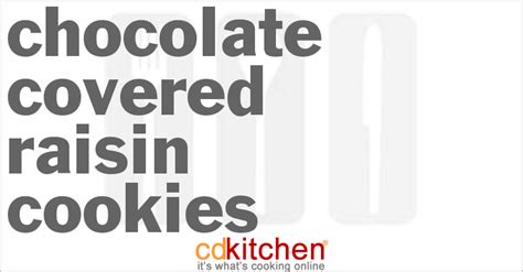 chocolate-covered-raisin-cookies image