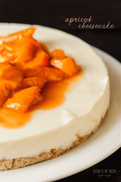 apricot-cheesecake-no-baking-no-nuts-seitan-is image