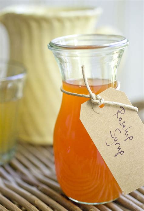 traditional-alaskan-rose-hip-simple-syrup image